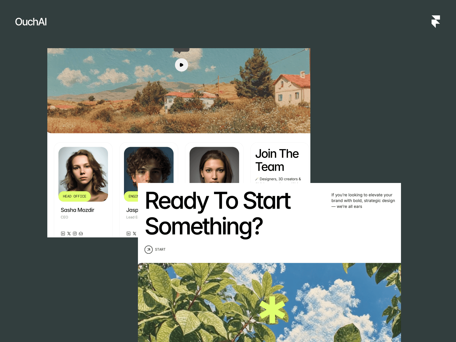 AI Agency Website Framer Template